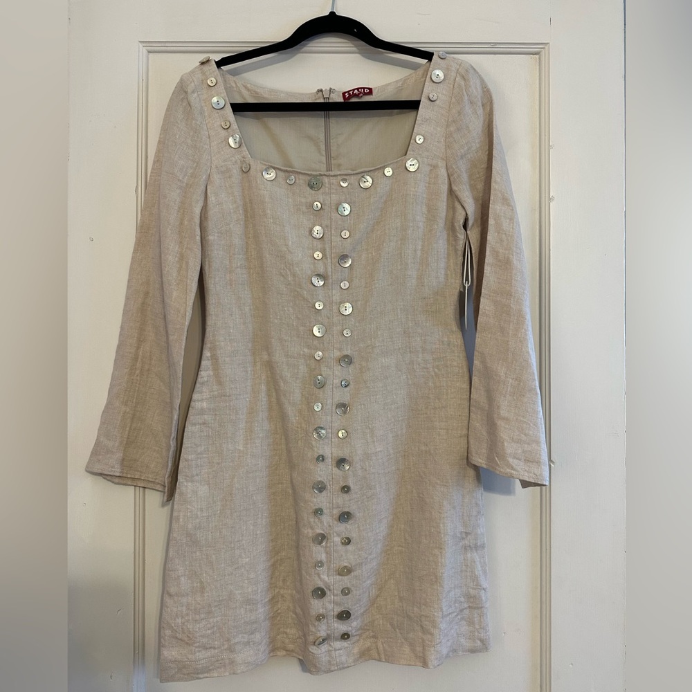 Staud Linen Dress NWT